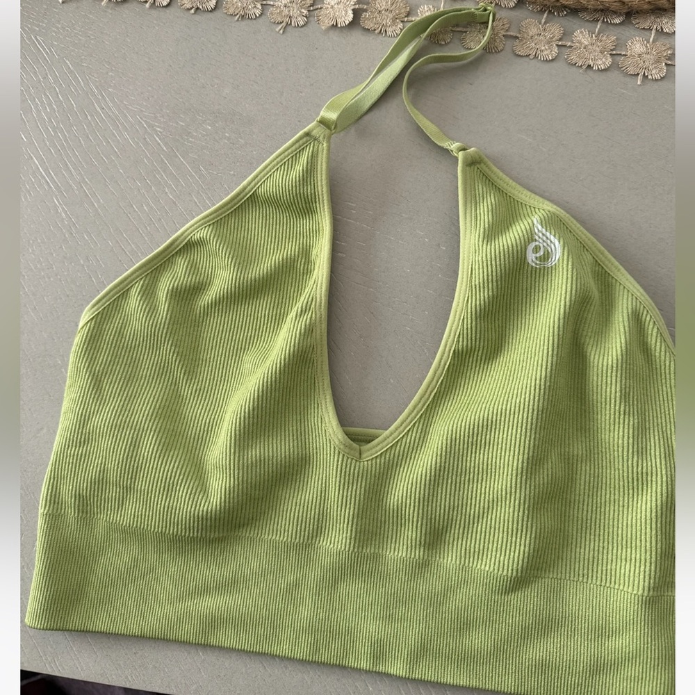Ryderwear backless crop top new